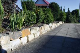 Obernkirchener Sandstein® dry stone wall