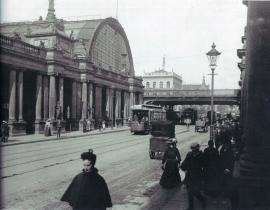 Ostseite Stadtbahnhof Alexanderplatz 1904 Obernkirchener Sandstein®