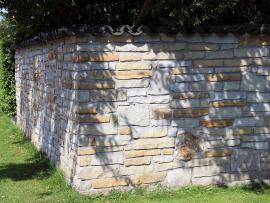 Obernkirchener Sandstein® Gartenmauer