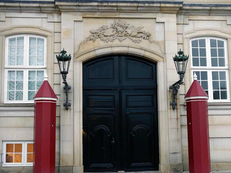 Schloss Amalienborg Tor Seitenflügel