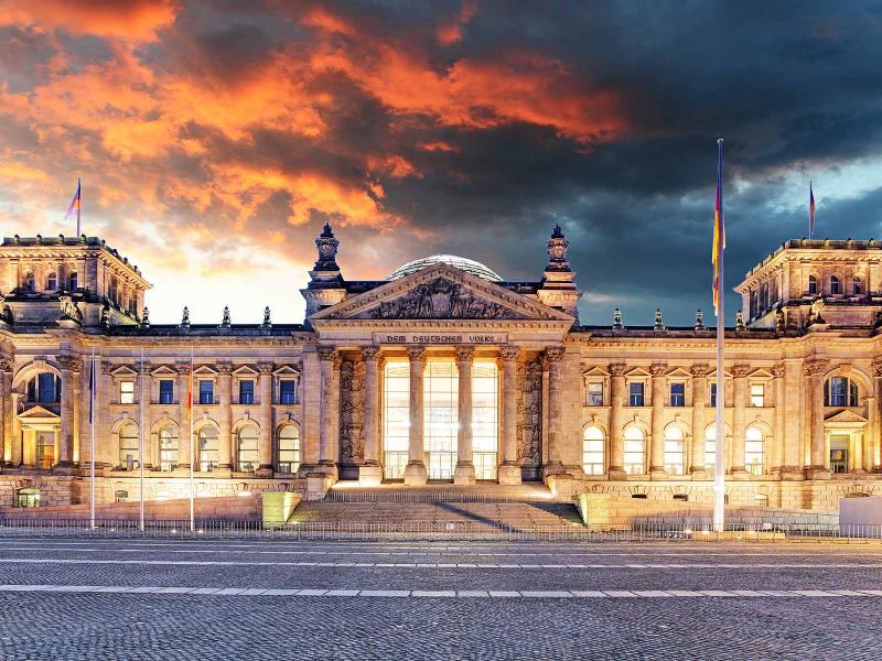 Reichstag Berlin Außenansicht